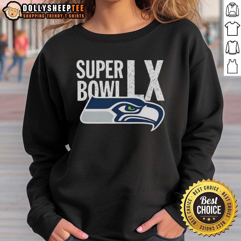 Official Seattle Seahawks Nfc Championship 2026 Super Bowl Lx Sweatshirt Official Seattle Seahawks NFC Championship 2026 Super Bowl LX sweatshirt featuring team logo and championship design.