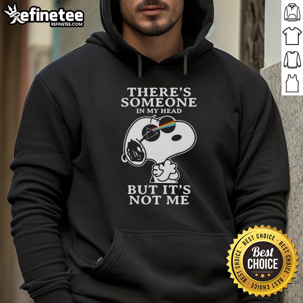 official-snoopy-pink-floyd-theres-someone-in-my-head-but-its-not-me-hoodie Alt Text: Official Snoopy Pink Floyd hoodie featuring 'There's someone in my head but it's not me' design, perfect for fans.