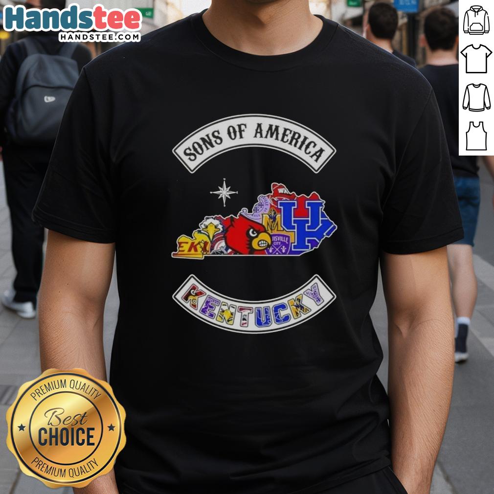 official-son-of-america-kentucky-map-sports-logos-combine-t-shirt-1 Official Son Of America Kentucky Map Sports Logos Combine T-Shirt design featuring vibrant Kentucky map graphics and logos.
