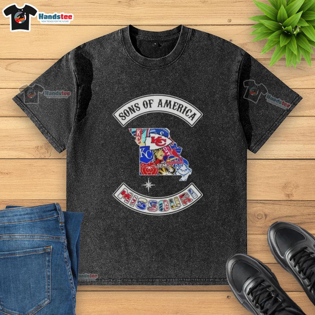 official-son-of-america-missouri-map-sports-logos-combine-washed-t-shirt Official Son of America Missouri map sports logos combine washed t-shirt showcasing state pride and team spirit.