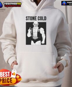 Official Stone Cold Nappa Middle Finger Hoodie featuring bold graphics and a stylish design for wrestling fans.