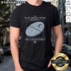Alt Text: Official The Flat Death Star Society T-Shirt featuring unique design for The Flat Empire movement.