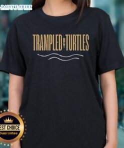 Official Trampled By Turtles with Wild Horses 2026 Tour logo on a ladies tee, featuring vibrant colors and stylish design.