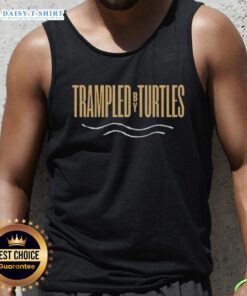 Official Trampled By Turtles With Wild Horses 2026 Tour logo on a stylish tank top for music fans.