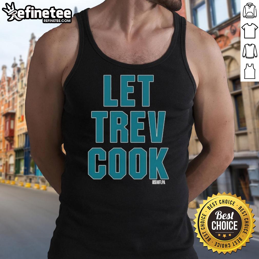 official-trevor-lawrence-let-trev-cook-jacksonville-jaguars-tank-top Official Trevor Lawrence Let Trev Cook Jacksonville Jaguars tank top featuring vibrant team colors and iconic design.