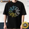 Alt Text: Official Twin Six Stronger Together Cycling Clothing T-Shirt in vibrant colors, perfect for cyclists and enthusiasts.
