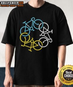 Alt Text: Official Twin Six Stronger Together Cycling Clothing T-Shirt in vibrant colors, perfect for cyclists and enthusiasts.