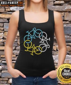 Official Twin Six Stronger Together cycling clothing tank top for men and women, perfect for performance and style on rides.