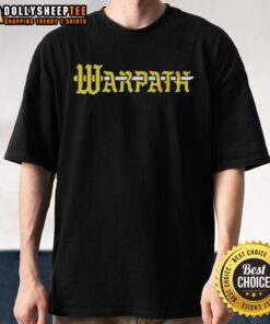 Official Warpath Buffalo Sabres Hockey T-Shirt featuring team logo and colors, perfect for fans and game day wear.