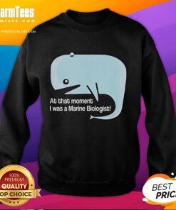 Official whale sweatshirt featuring marine biologist theme, perfect for ocean lovers and wildlife enthusiasts.