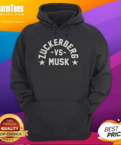 Official Zuckerberg vs Musk hoodie featuring bold graphics and stylish design for tech enthusiasts and fans.