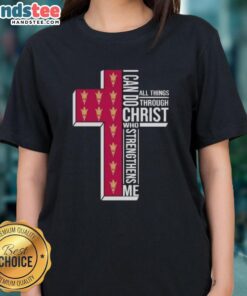 Original Arizona State Sun Devils women's basketball tee with 'I Can Do All Things Through Christ' design.