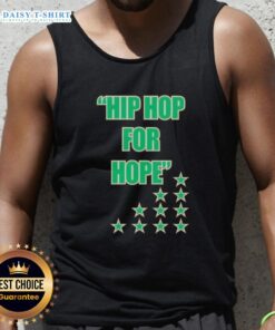 Original Boston Celtics Hip Hop For Hope Tank Top featuring vibrant colors and team logo, perfect for fans.