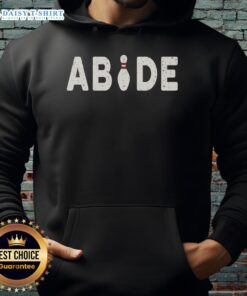 Original Bowling Abide Hoodie in stylish design, perfect for bowling enthusiasts and casual wear. Shop now!