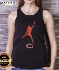 Original Caleb Williams Iceman Chicago Bear Logo tank top featuring vibrant design and comfortable fit for fans.