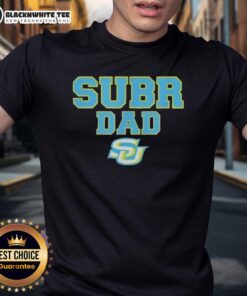 Southern University Jaguars Dad Logo T-Shirt featuring original campus lab design, perfect for proud dads and fans.