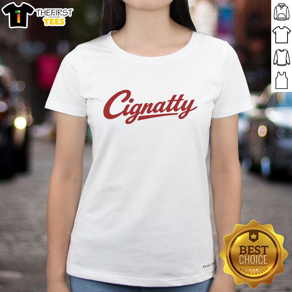 original-cignatty-ladies-tee Original Cignatty Ladies Tee in vibrant colors, showcasing a stylish design perfect for casual outings and everyday wear.