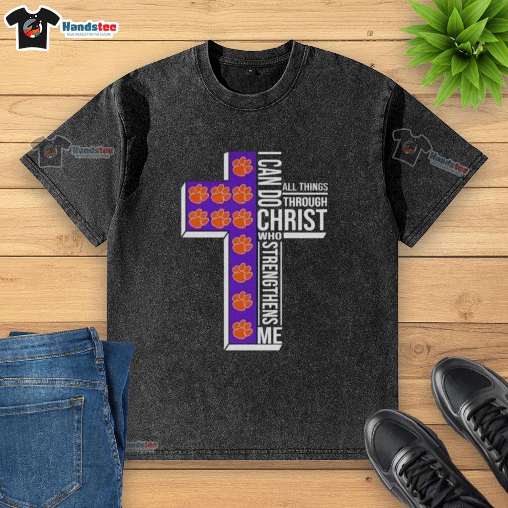 original-clemson-tigers-womens-basketball-cross-i-can-do-all-things-through-christ-who-strengthens-me-washed-t-shirt Original Clemson Tigers women's basketball washed t-shirt featuring 'I Can Do All Things Through Christ' design.