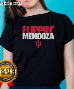 Original Fernando Flippin Mendoza Indiana Hoosiers Football Ladies Tee featuring vibrant team colors and stylish design.