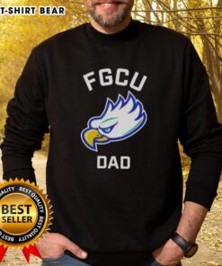 FGCU Eagles arched dad sweatshirt showcasing original Florida Gulf Coast University design, perfect for fans and alumni.
