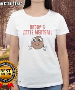 Original Gilmore Daddy's Little Meatball Ladies Tee featuring a playful design and soft fabric, perfect for fans.