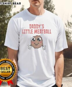 Original Gilmore 2 Daddys Little Meatball T-Shirt featuring a fun graphic design for proud dads and fans.