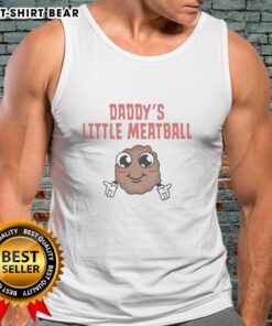 Original Gilmore Daddy's Little Meatball Tank Top featuring a playful graphic design for stylish casual wear.