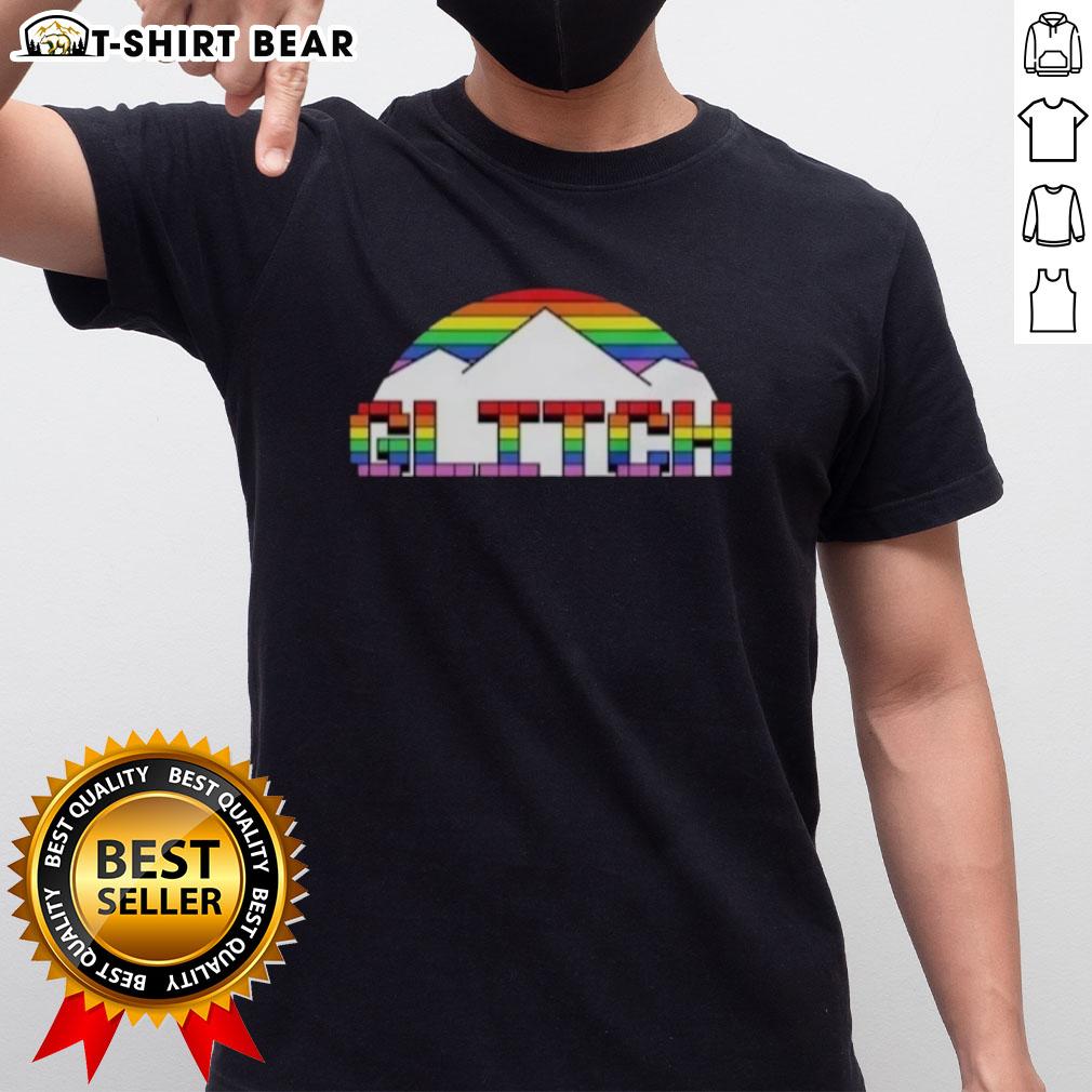 Original Glitch Denver Nuggets Basketball Pride Mountain T Shirt Original Glitch Denver Nuggets Basketball Pride Mountain T-Shirt showcasing vibrant colors and a stylish design.