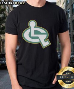 Original Green Bay Packers X Universal Access Symbol Mashup Logo T-Shirt featuring a unique design blending sports and accessibility.