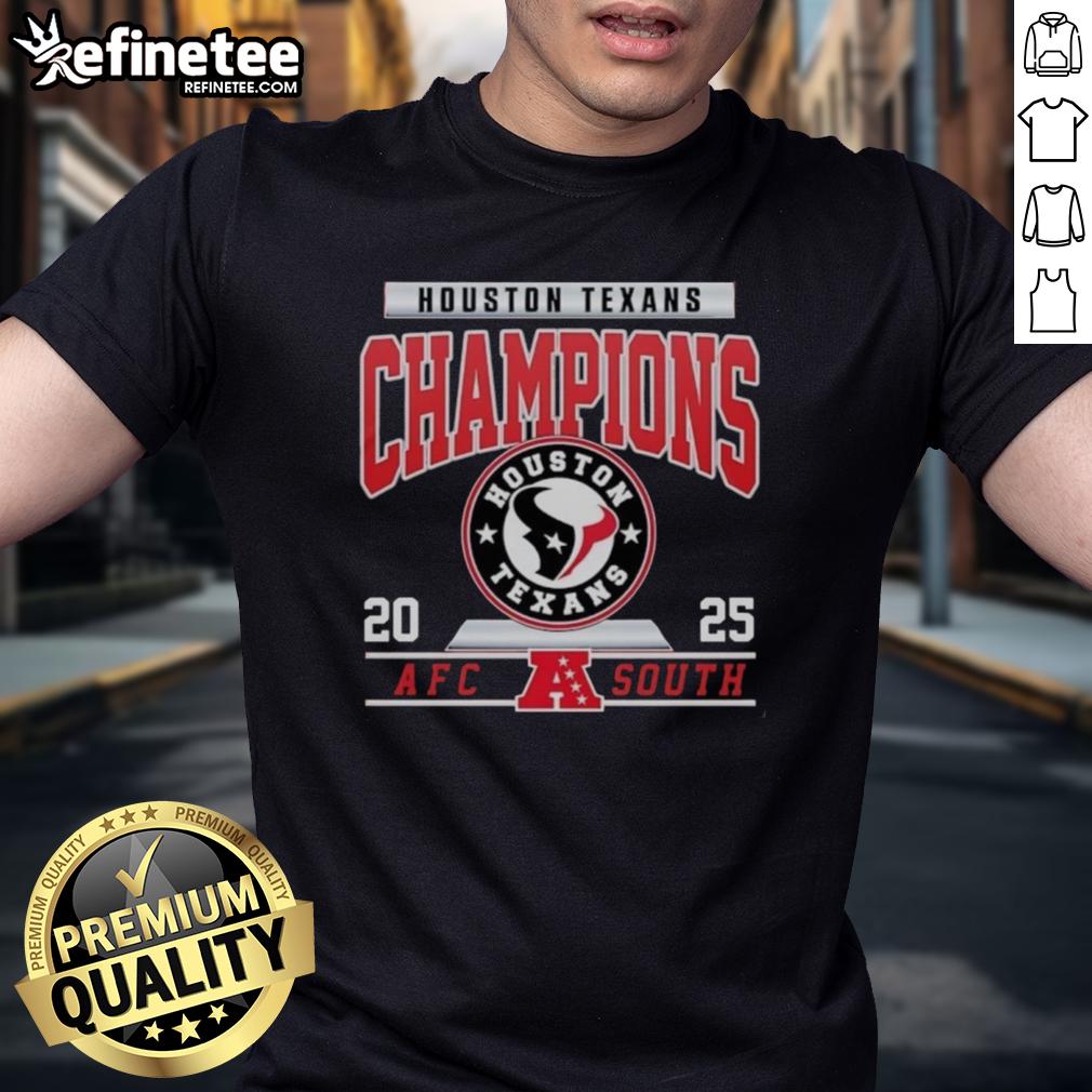 original-houston-texans-football-2025-afc-south-champions-logo-t-shirt Original Houston Texans Football 2025 AFC South Champions Logo T-Shirt, featuring team colors and championship logo design.
