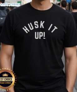 Original Husk It Up Nebraska State T-Shirt featuring a vibrant design celebrating Nebraska pride and spirit.