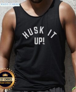 Original Husk It Up Nebraska State Tank Top featuring vibrant design and comfortable fit, perfect for fans and summer wear.