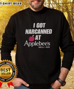 Original 'I Got Narcanned At Applebee's Grill & Bar' sweatshirt featuring a bold graphic design and cozy fit.