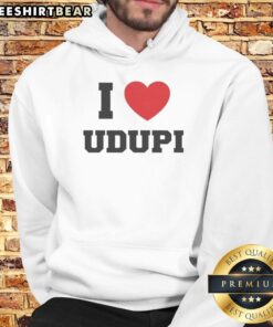 Original I Heart Udupi Hoodie in vibrant colors, showcasing the love for Udupi culture and style.