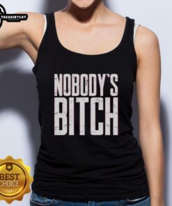 Original Jimmy Uso Nobody's Bitch Tank Top featuring bold graphics and a stylish design, perfect for wrestling fans.