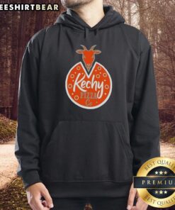 Alt Text: Original Kechy Pizza Co logo hoodie featuring a vibrant design, perfect for pizza lovers and casual wear.