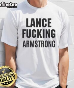 Original Lance Armstrong T-Shirt featuring bold graphics and vibrant colors, perfect for cycling enthusiasts and collectors.