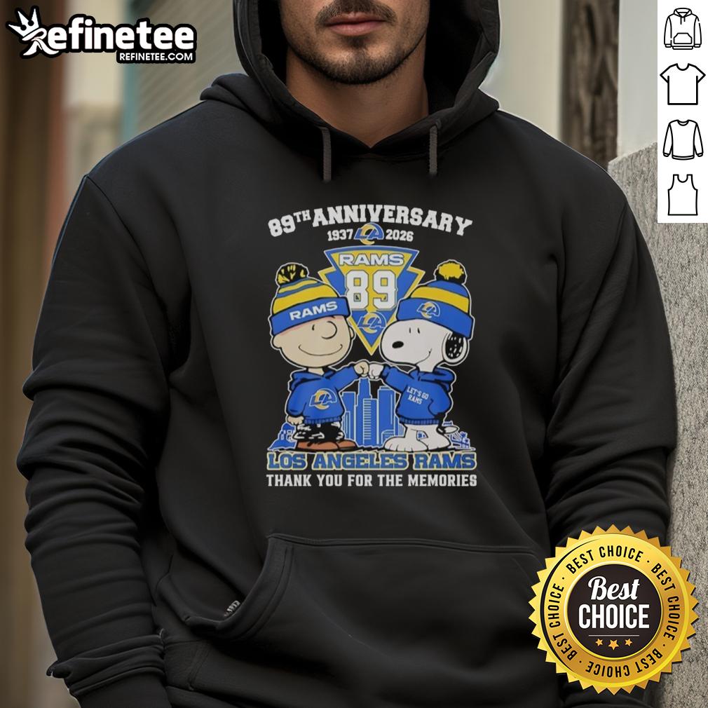original-los-angeles-rams-outfit-with-snoopy-and-charlie-brown-89th-anniversary-1937-2026-hoodie Original Los Angeles Rams outfit featuring Snoopy and Charlie Brown hoodie for the 89th anniversary, 1937-2026.