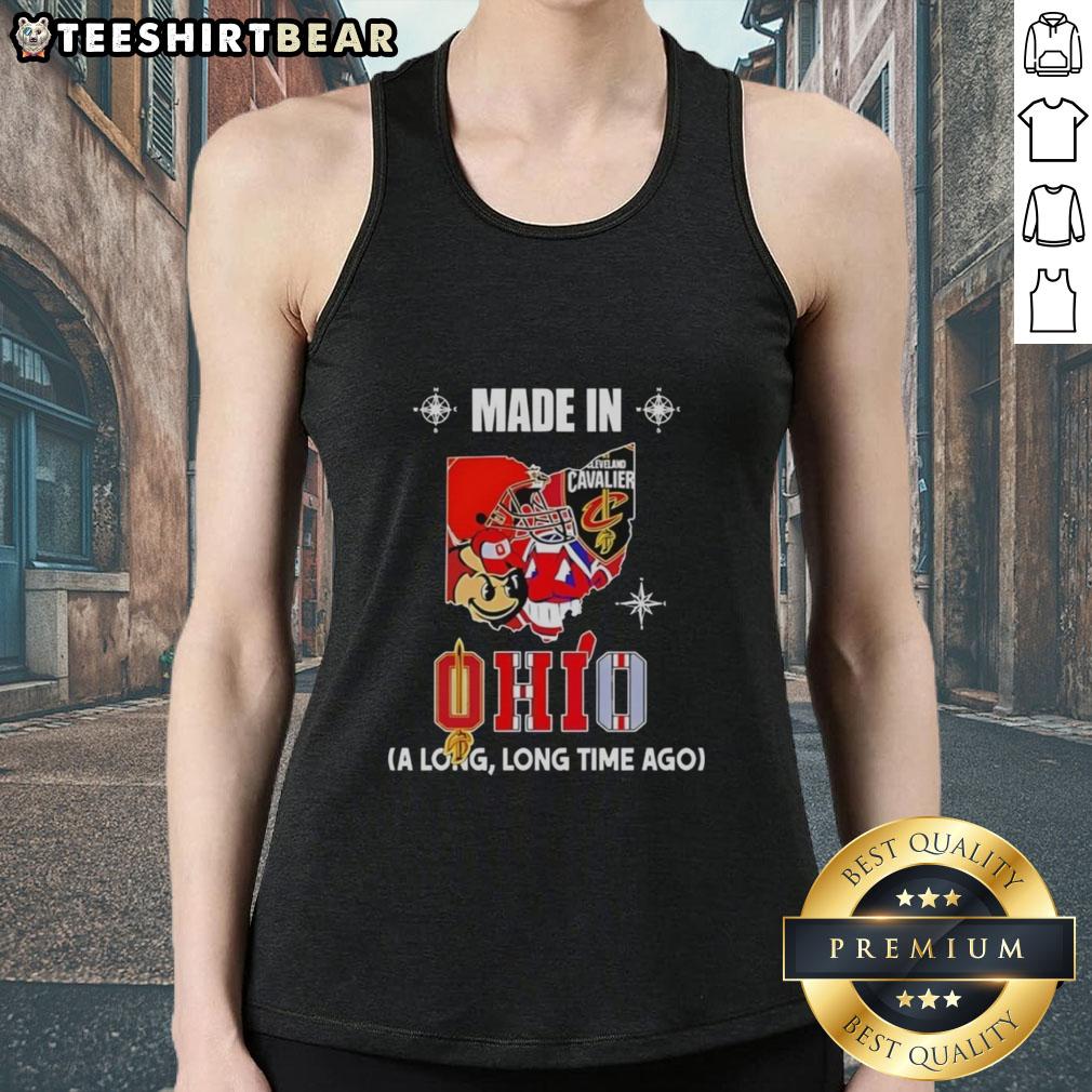 original-made-in-ohio-state-buckeyes-and-cleveland-cavaliers-a-long-long-time-ago-state-mashup-logo-tank-top Original Made in Ohio State Buckeyes and Cleveland Cavaliers mashup logo tank top design for sports fans.