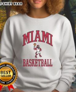 Alt Text: Original Miami Basketball Swoop League sweatshirt in vibrant colors, featuring the league logo and stylish design.