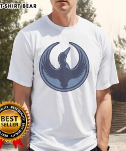 Original Minnesota Rebel Alliance Political T-Shirt featuring the state bird Loon, perfect for protest and activism.