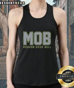 Original Mob Mission Over Bull Seattle Seahawks tank top featuring bold team graphics for passionate fans.