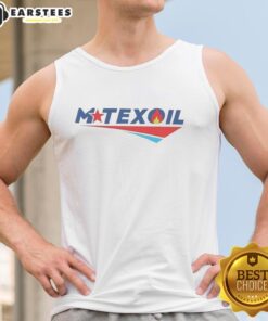 Original Mtex Oil Landman TV Series Logo Tank Top featuring bold graphics and a stylish design for fans.