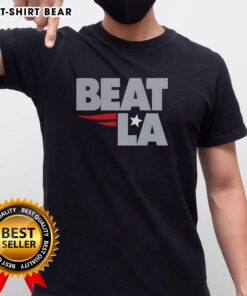 Original New England Patriots Beat La T-Shirt featuring a bold graphic celebrating the team's victory.