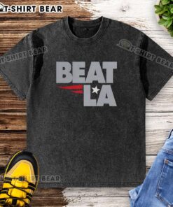 Original New England Patriots Beat LA T-Shirt featuring team colors and logo, perfect for fans and game day attire.