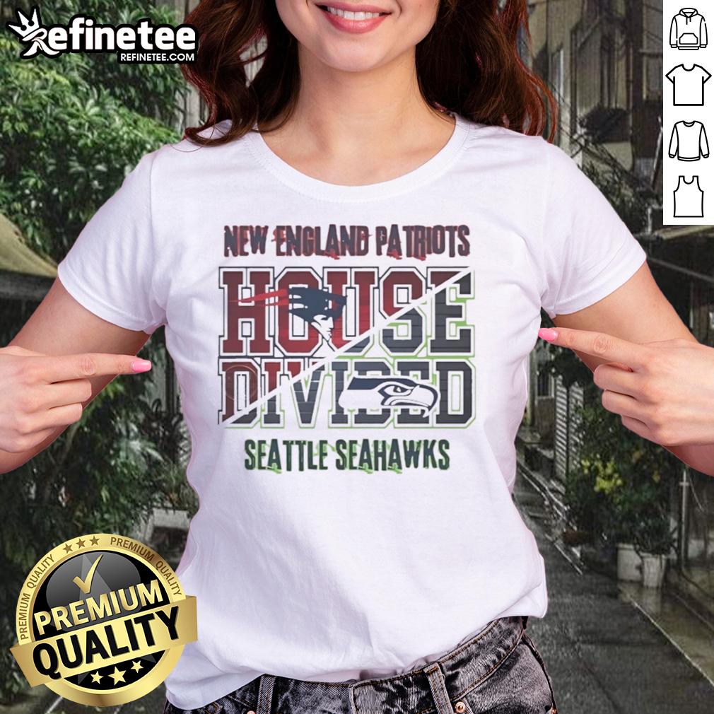 original-new-england-patriots-vs-seattle-seahawks-house-divided-ladies-tee Original New England Patriots vs Seattle Seahawks house divided ladies tee featuring team logos and vibrant colors.