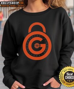 Original New York Knicks OG Lock sweatshirt in blue featuring team logo, perfect for fans and casual wear.