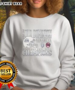 Alt Text: Original Old Dominion Monarchs 2025 Bowl Champs Sweatshirt featuring team logo and vibrant design.