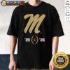 Original Ole Miss Rebels Logo T-Shirt for 2025-2026 College Football Playoff featuring vibrant team colors and design.