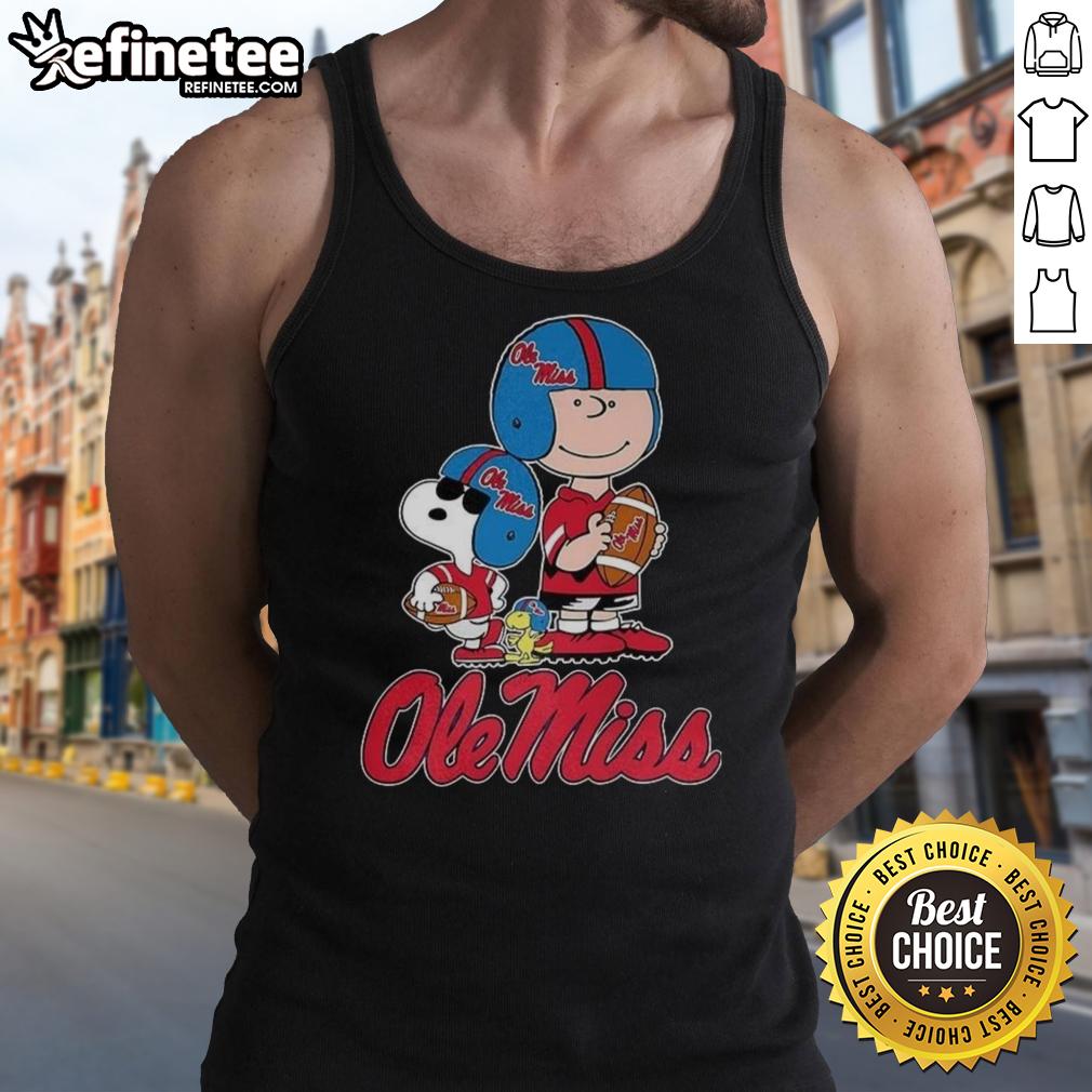 original-ole-miss-rebels-x-peanuts-cartoon-characters-football-lover-tank-top Original Ole Miss Rebels X Peanuts cartoon characters football lover tank top featuring playful designs for fans.